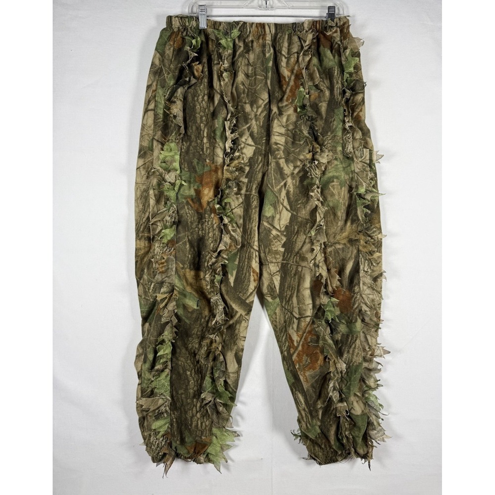RedHead 3D Leafy Camouflage Hunting Pants L/XL Ghillie Style Camo Over Pants